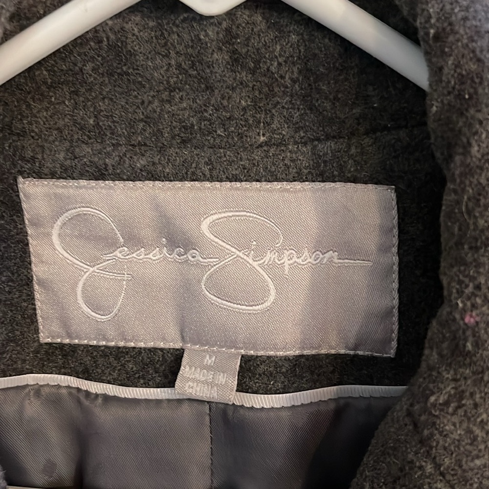 Wool cashmere blend dress coat - Picture 4 of 6